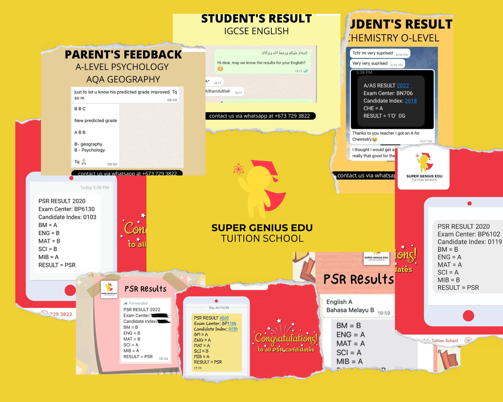 Brown Organic Vision Board Photo Collage 1